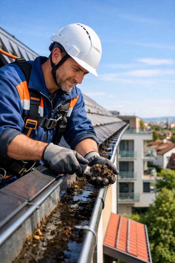 Dachrinnenreinigung Wien